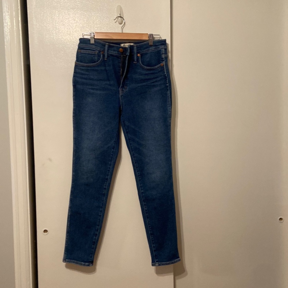 NWOT Madewell 10” high rise skinny jeans sz 29